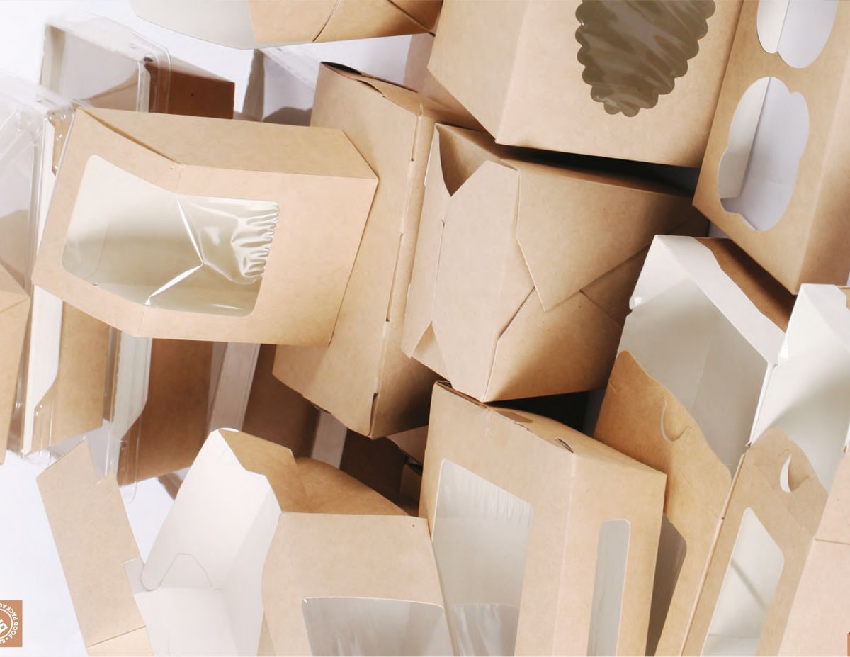 Kraft Paper Packaging — In Use