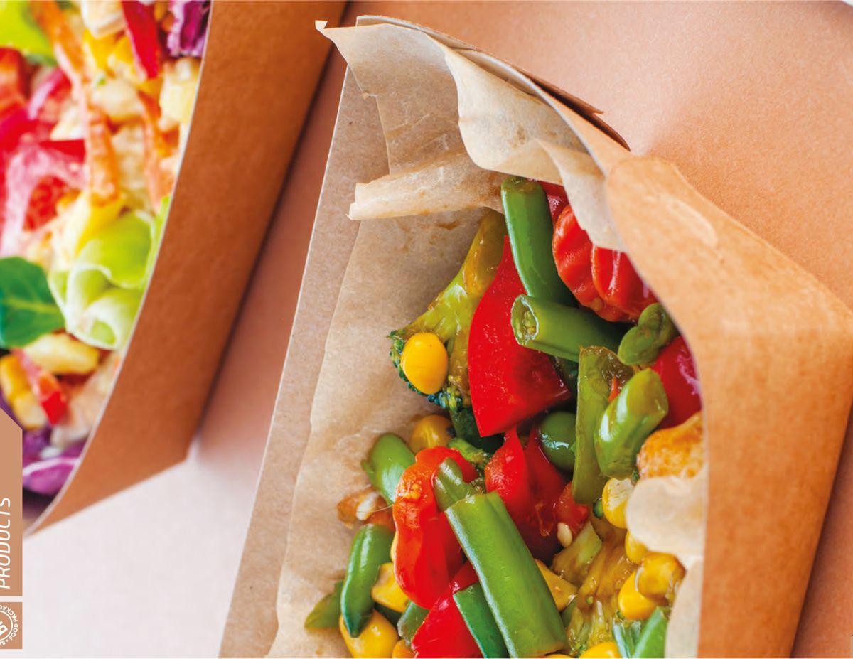 Kraft Paper Packaging — In Use