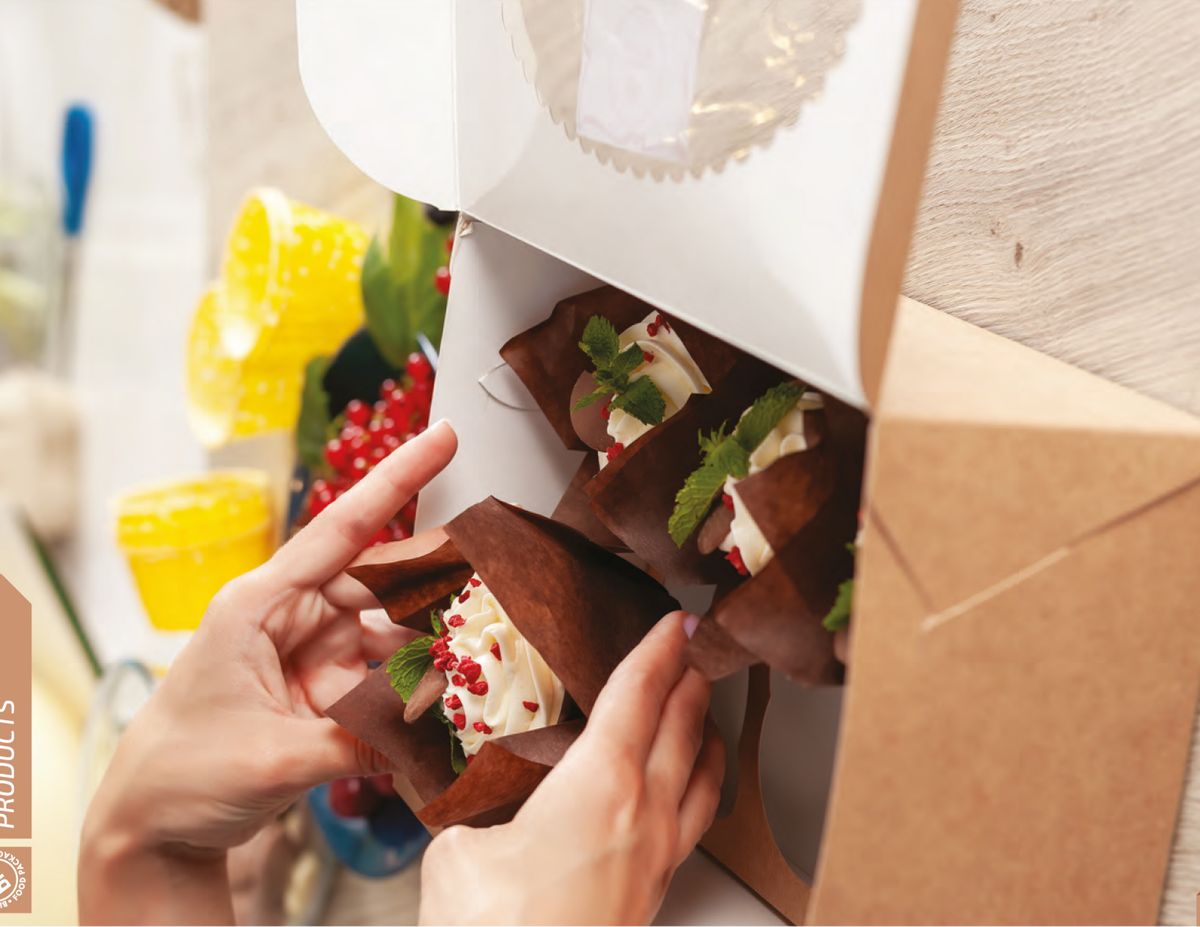 Kraft Paper Packaging — In Use