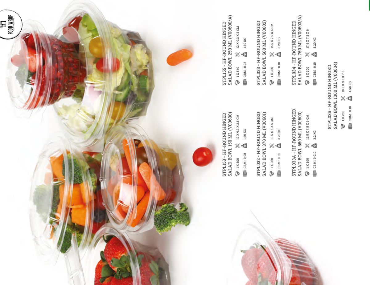 Multi-Section Meal Containers — Product Range