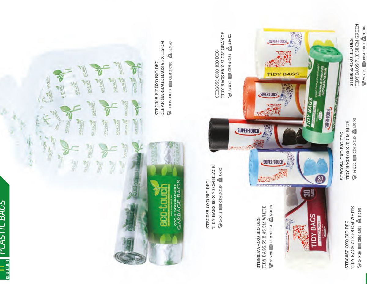 OXO-Bio Cling Film & Piping Bags — In Use