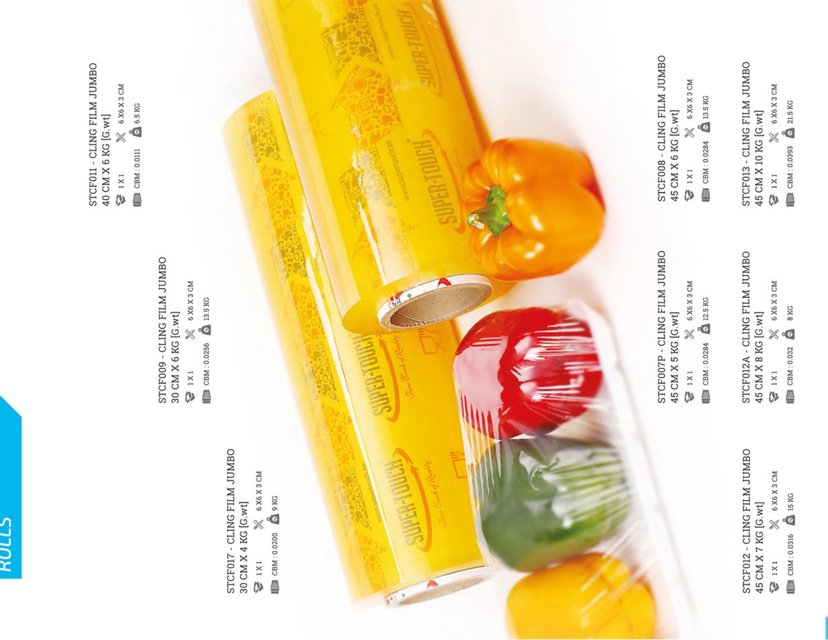 OXO-Bio Cling Film & Piping Bags — In Use