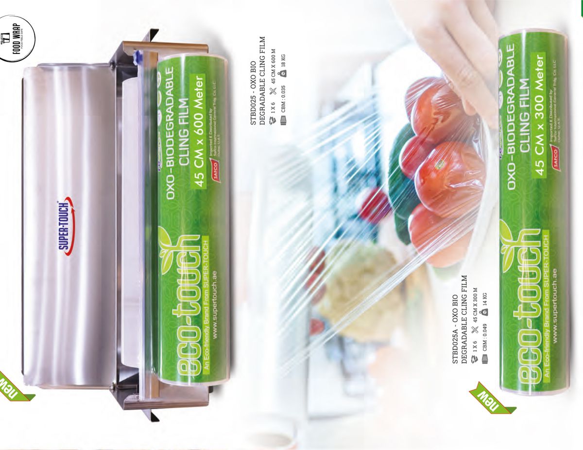 OXO-Bio Cling Film & Piping Bags — Product Range