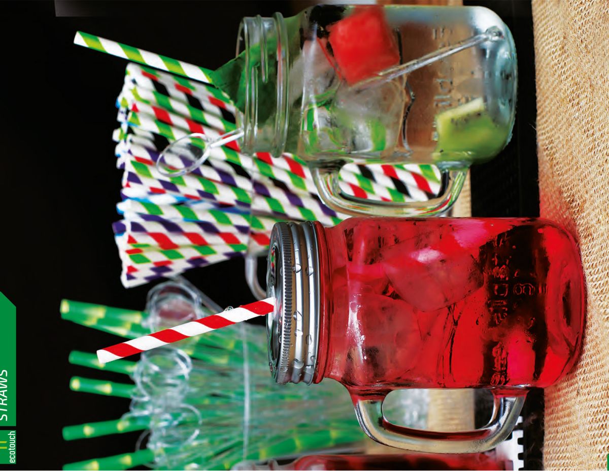 Paper Straws — In Use