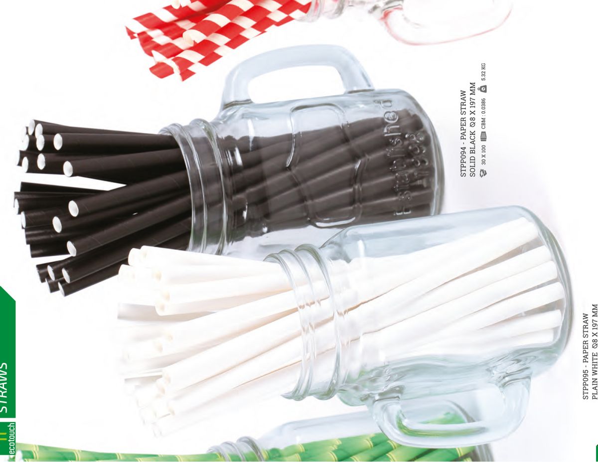 Paper Straws — In Use