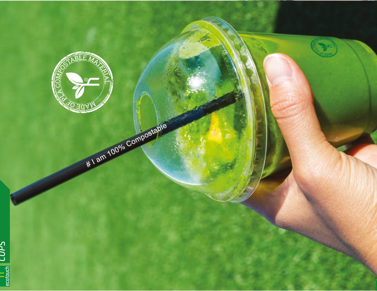 PLA Compostable Containers — In Use