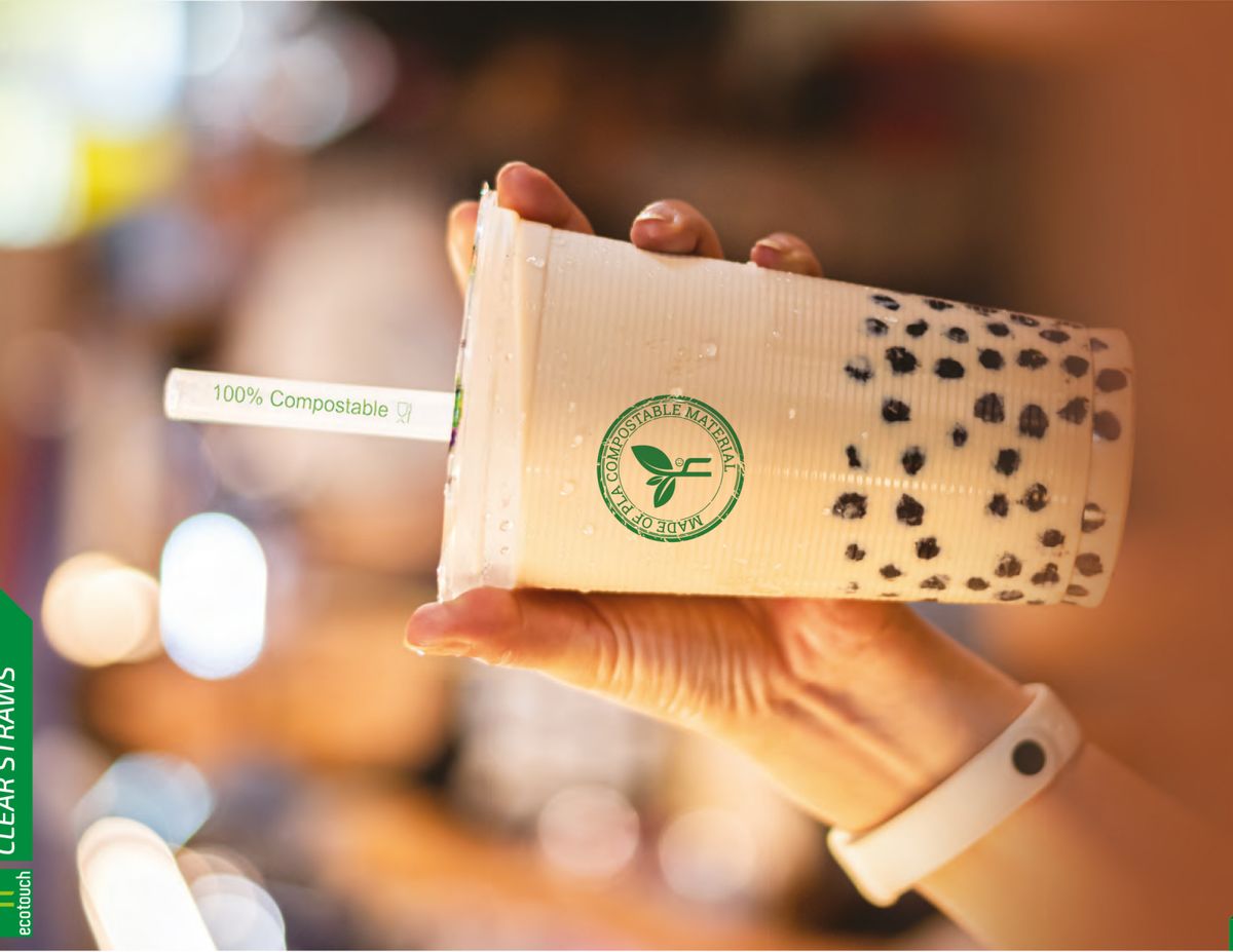 PLA Compostable Containers — In Use