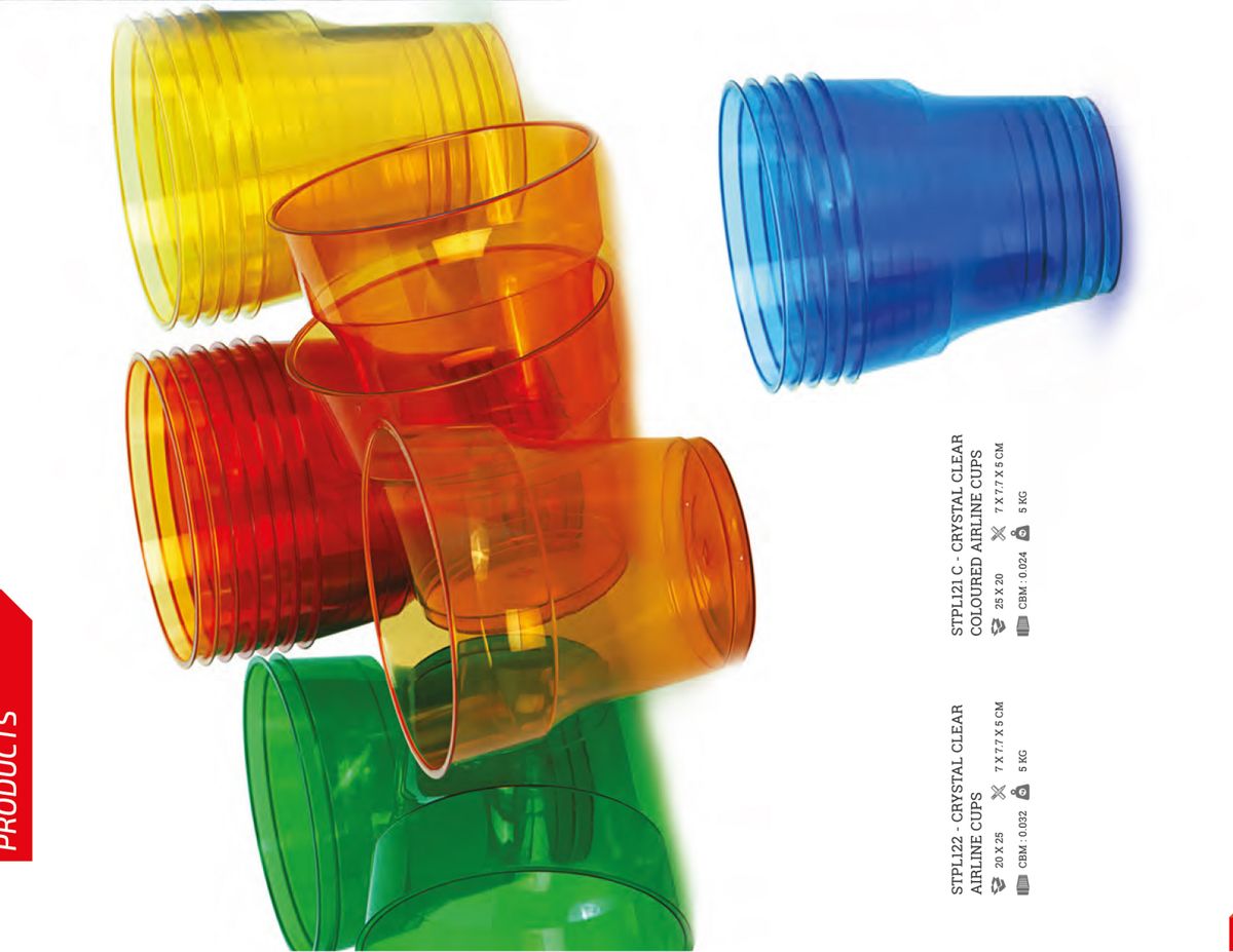 Plastic Dessert Cups — In Use