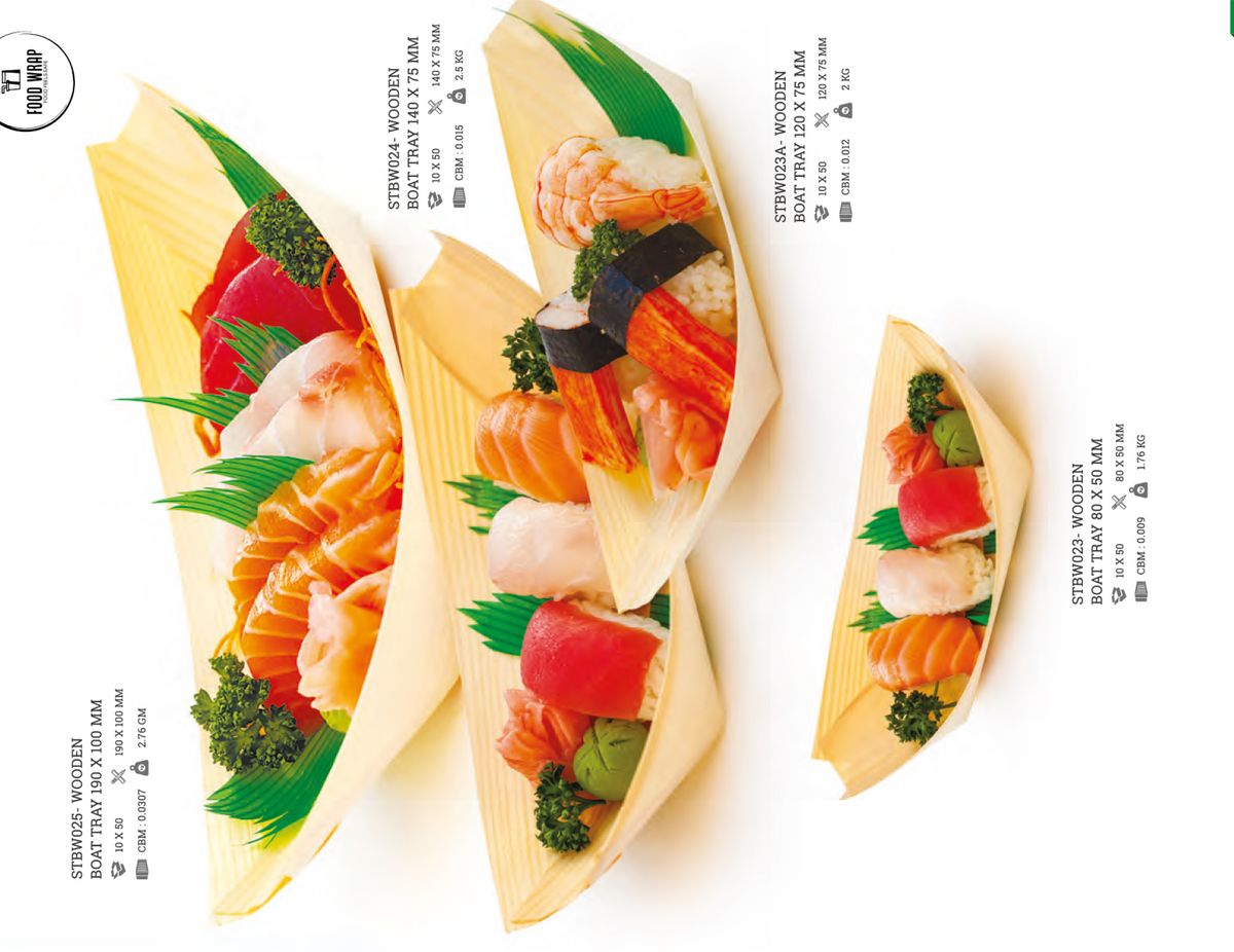 Wooden Cutlery and Serveware — Product Range